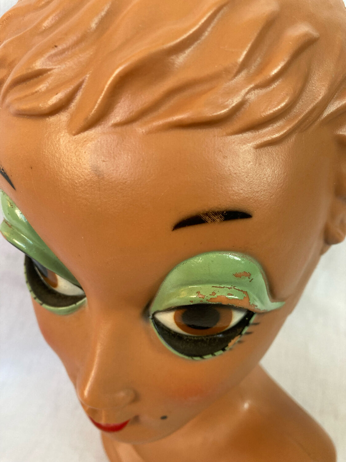 Vintage hat head Huard twiggy