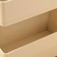 Space Age white Joe Colombo 'Boby' storage trolley, 1970s