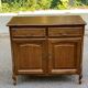 Louis XV sideboard in solid wood with 2 doors, 20th century