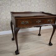 Table à thé murale de type Chippendale, 1950