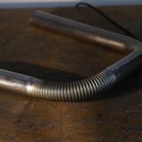 Lampe de table vintage en métal chromé, Italie, années 1970