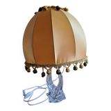 Vintage crystal base lamp