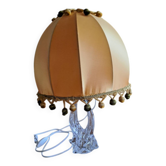 Vintage crystal base lamp