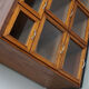 Vintage oak haberdashery cabinet / display cabinet, Netherlands, 1950s