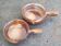 Set of 2 vintage frying pans