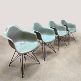 DAR dining chairs fiberglass shell chairs Charles & Ray Eames Vitra