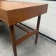 Bureau Scandinave midcentury à caisson et finition acajou