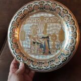 Assiette décorative égyptienne
