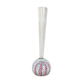 Vase soliflore pied presse papier millefiori murano