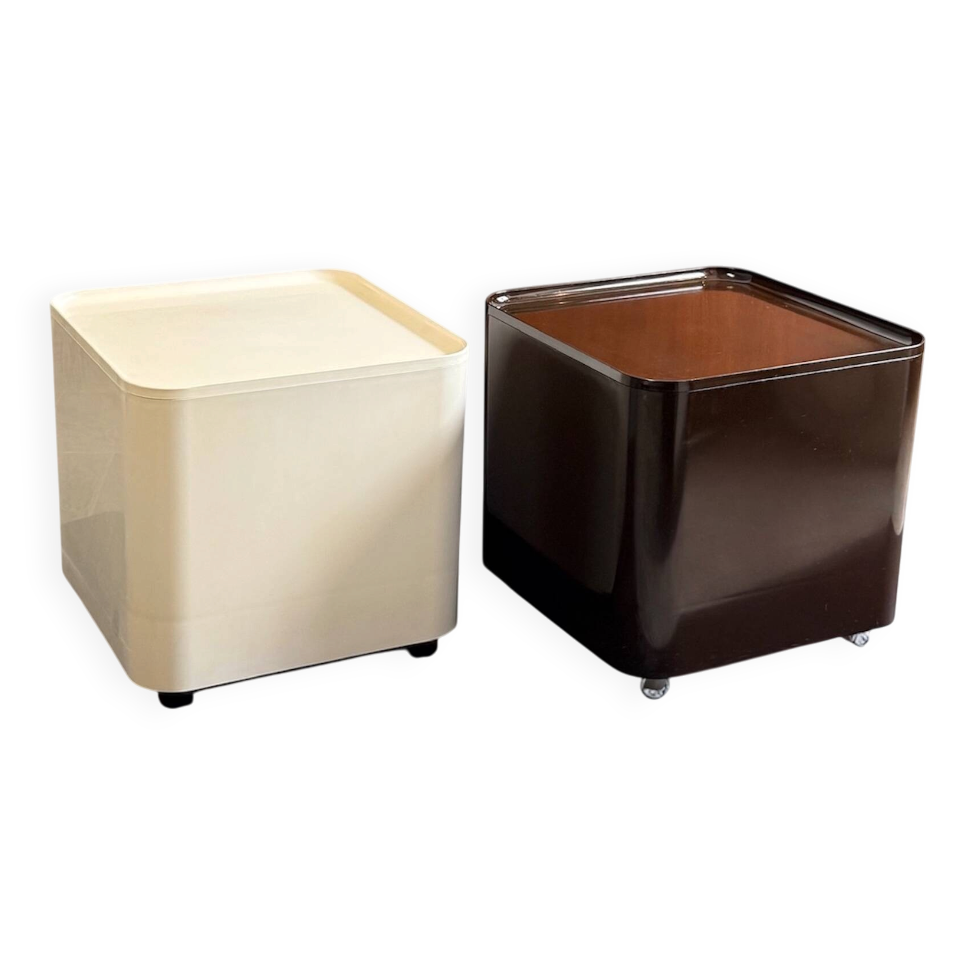 Cubes de rangement DIME design Marcello Siard Italie années 70