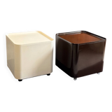 Cubes de rangement DIME design Marcello Siard Italie années 70