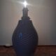 Murano glass lamp with ribbed pattern, 1970s