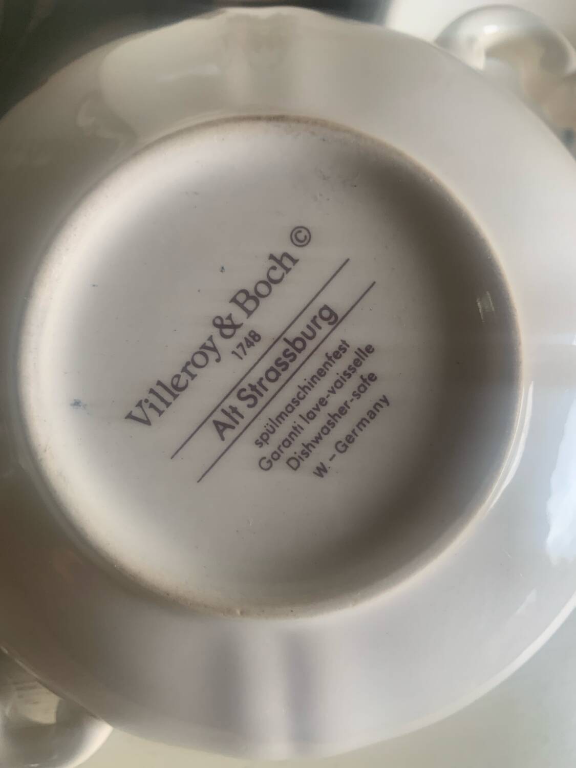 Set of 3 porcelain bowls Villeroy & Boch