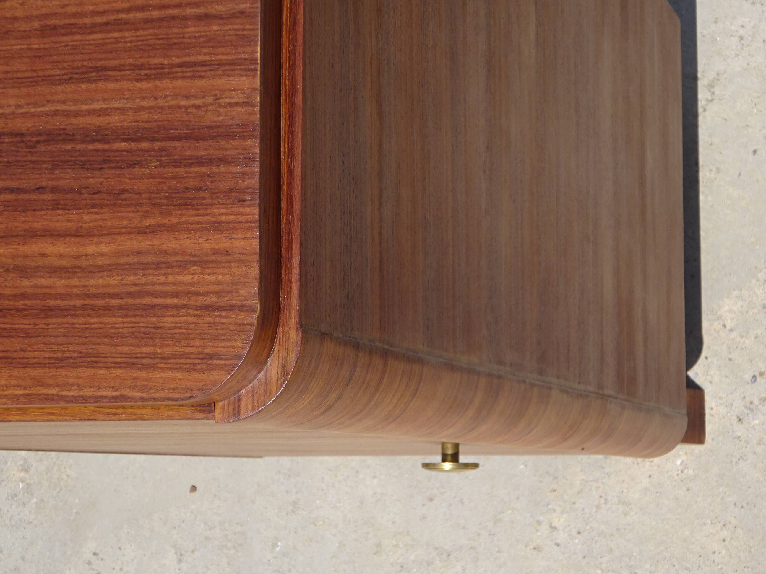 Art Deco filing cabinet, column shape