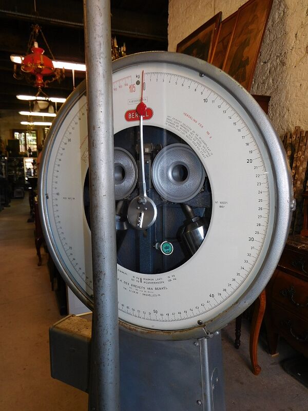 Industrial balance berkel 3001-105 from 10 to 105 kilos brussels ref jer