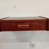 Scandinavian teak bedside tables