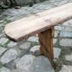 Antique wooden bench