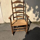 Wooden rocking chair