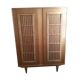 Armoire vintage 2 portes osier
