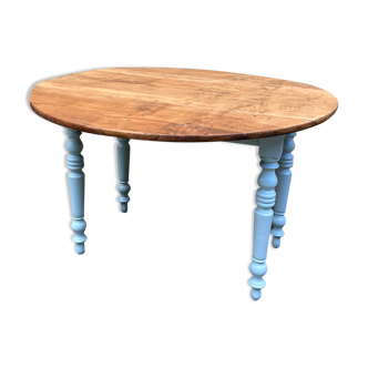 Table ronde noyer