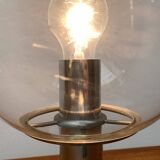 Vintage 1970s space globe table lamp