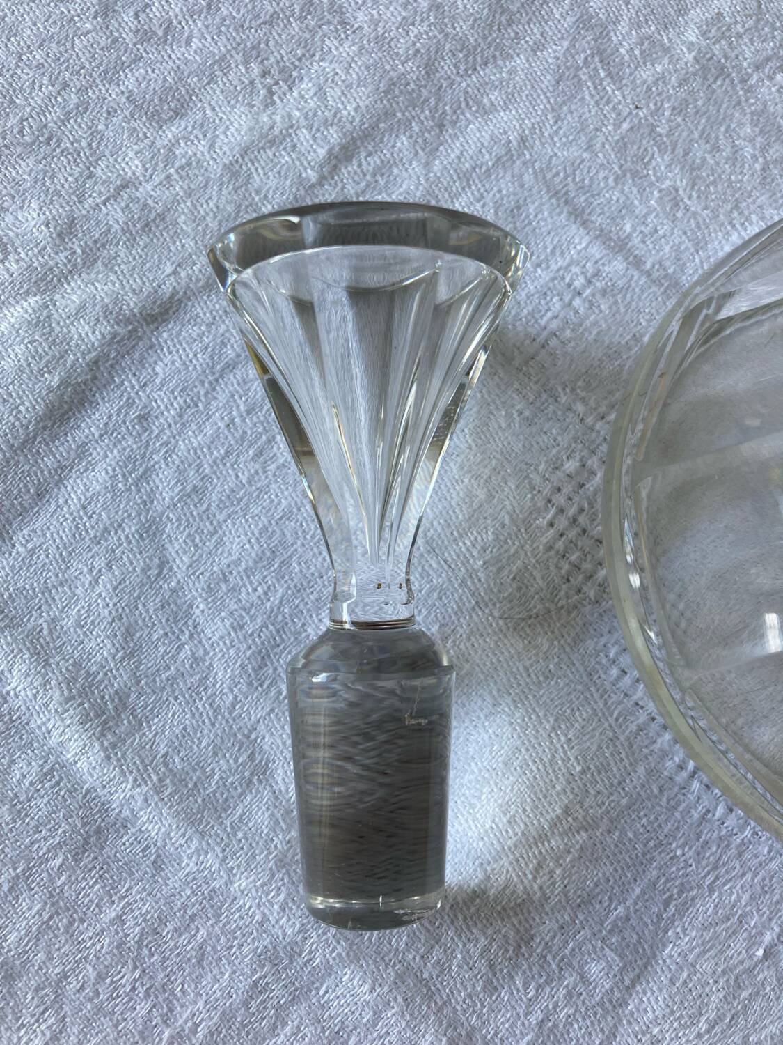 Baccarat crystal carafe