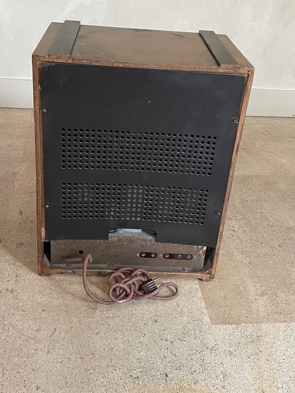 Radio Clariville C 5 (Super 5 lamps) old wooden. Year 1936