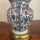 Old earthenware lamp from Gien