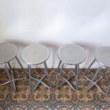 Set of 4 vintage habitat stools
