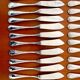 Christofle Marot Berain, 12 fish cutlery sets, shell decor