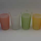 Series 6 colored granite glasses