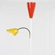 Italian floor lamp in lacquered metal, circa 1960
