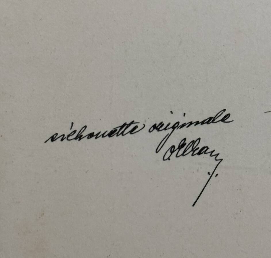 Marimag 20th century: original humorous ink paintings signed circa 1950