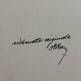 Marimag 20th century: original humorous ink paintings signed circa 1950