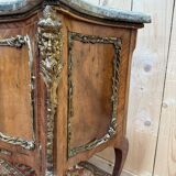 Marquetry buffet in Louis XV / Transition style