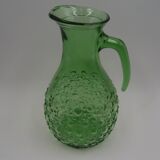 Vintage molded glass decanter