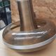 Old space age djikstra pendant lamp plexi & aluminum adjustable vintage
