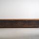 Antique long trunk painted with floral motifs (Year 1876) #1