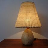 Italian Travertine Table Lamp, 1970s