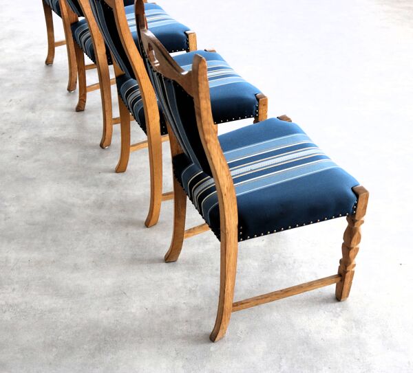 Chaises de salle à manger brutalistes   chaises   années 1960   danois