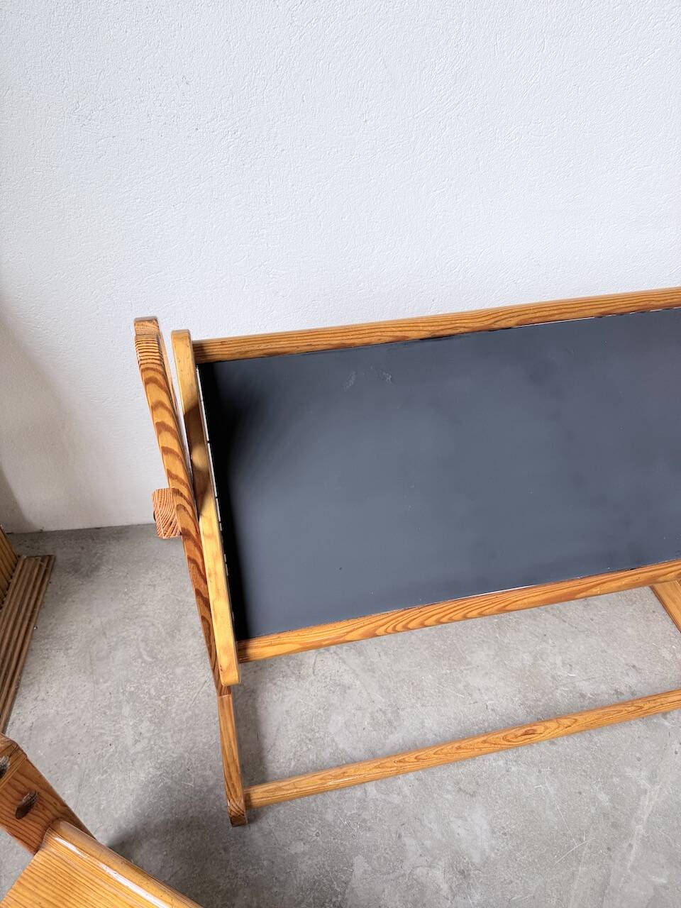 Bureau et chaise enfant pin Bauhaus