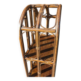 Rattan shelf bookcase