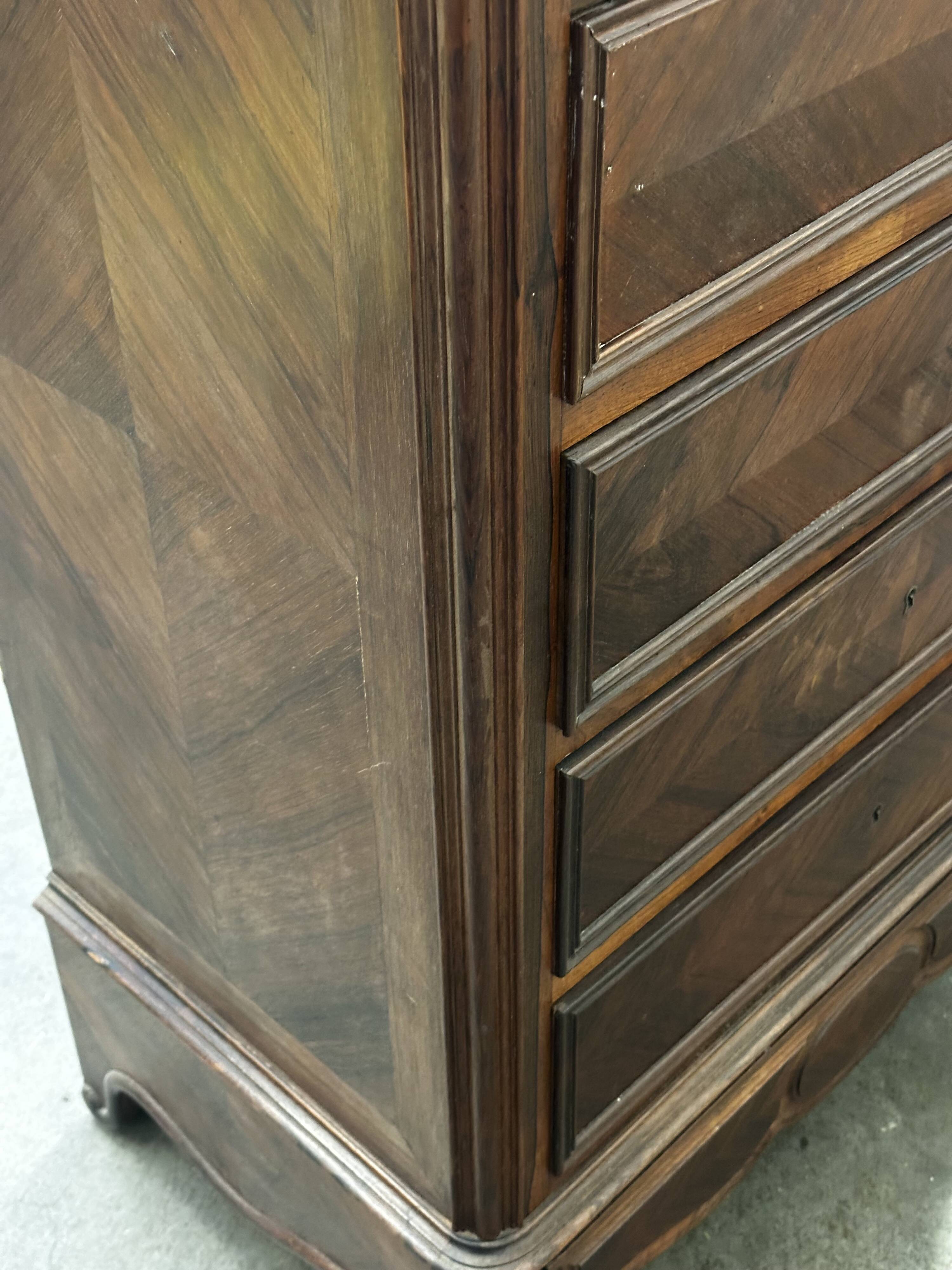 Chest of Drawers - Large, Narrow Chest of Drawers from the 19th Century