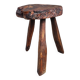 Tabouret brutaliste Art populaire français 1950