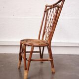 Italian rattan chair