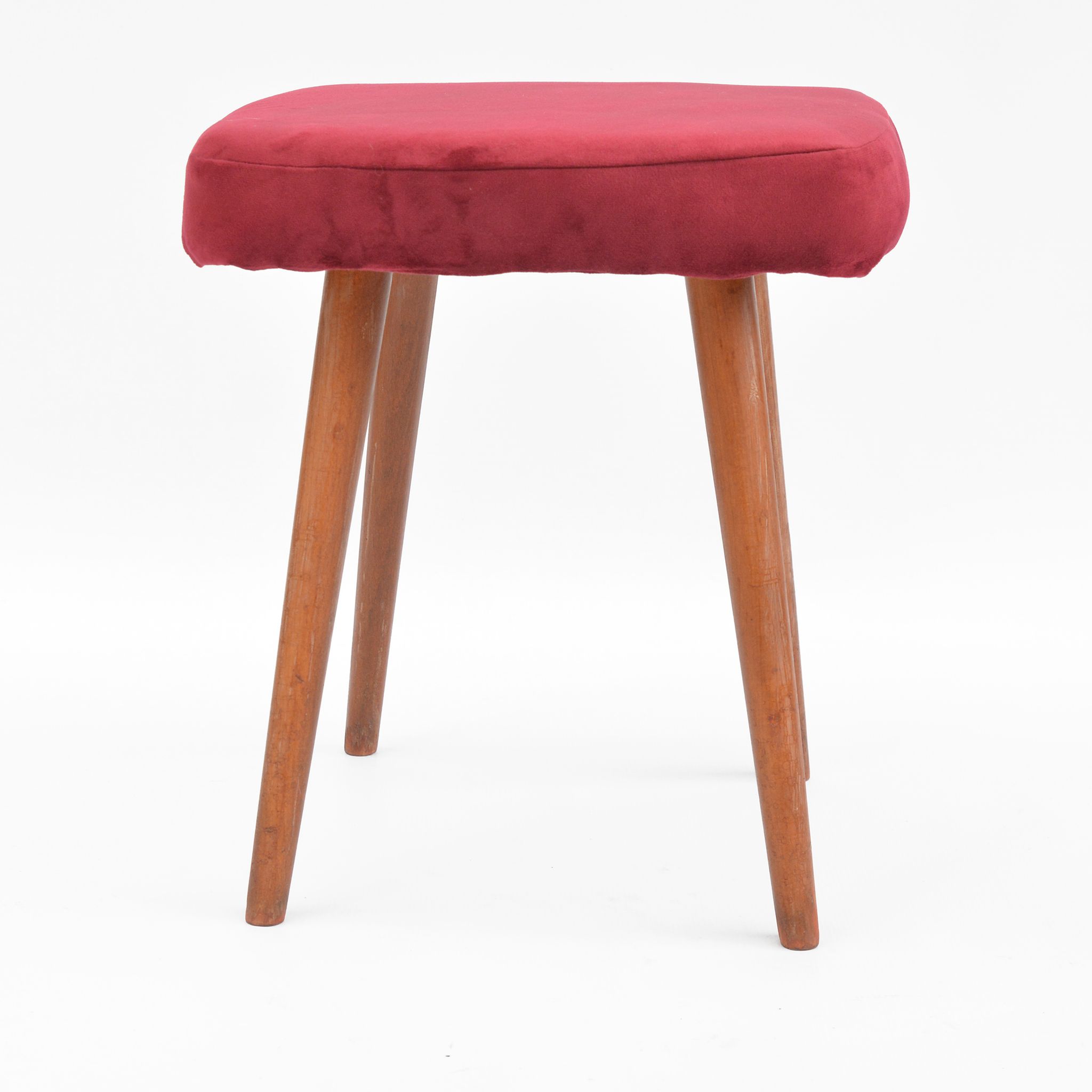 1960s. Stool, 'Dolnośląska Fabryka Mebli' in Świebodzice, Poland