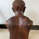 Tête en bois