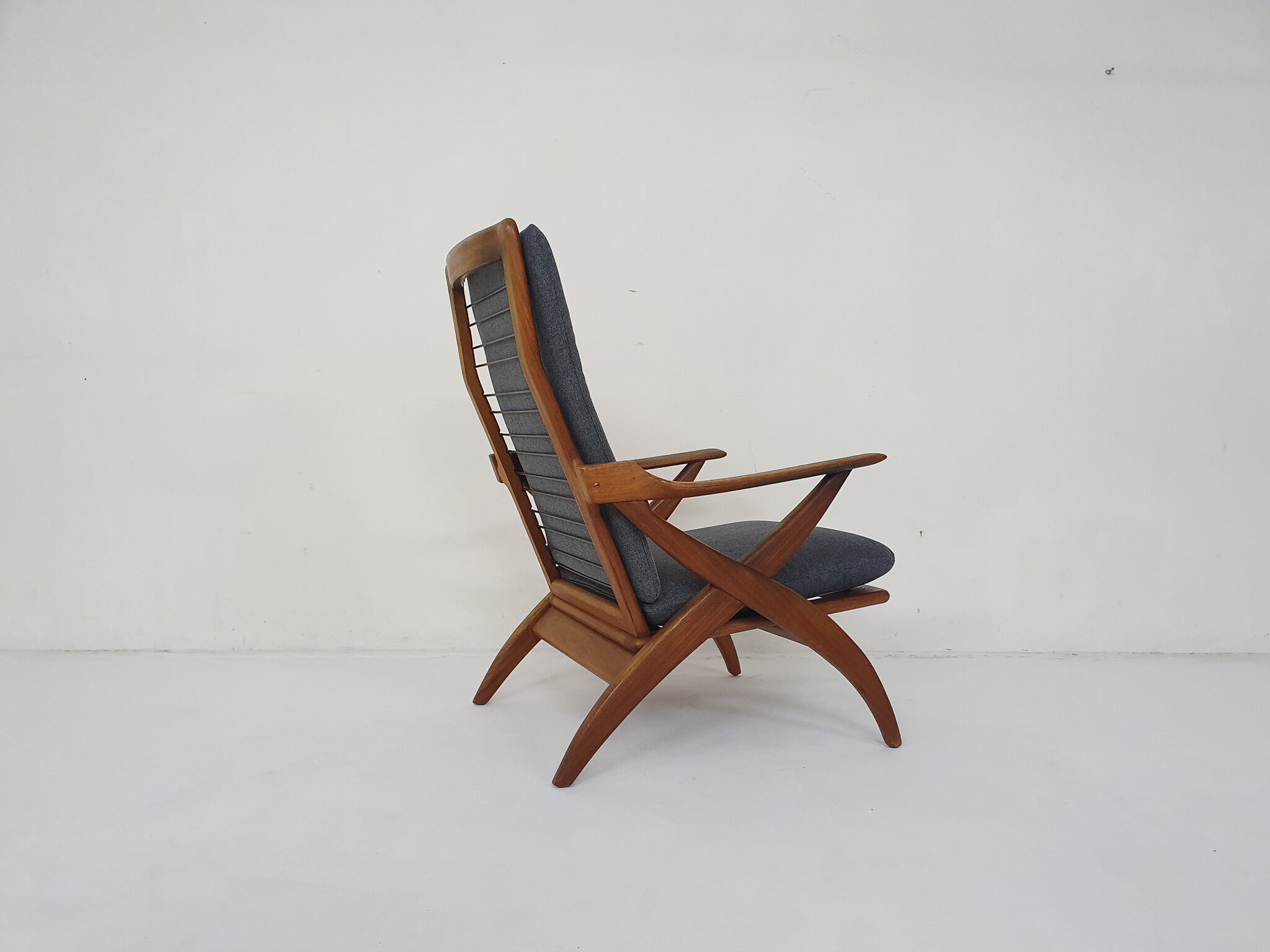Mid-century teak lounge chair, by Topform, The Netherlands 1950's