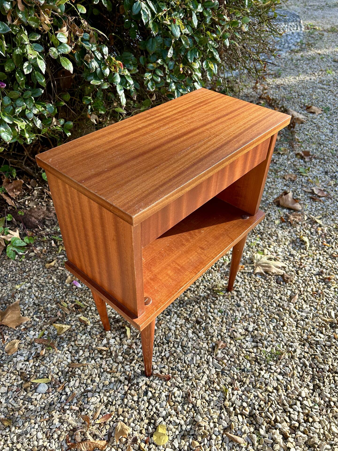 Melamine bedside table