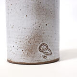 Jeanne and Norbert Pierlot, pitcher in enamelled stoneware, 30cm.
